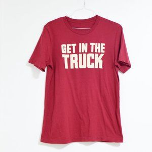 RED TRUCK RURAL BAKERY Get In The Truck Red T-Shirt | Size L